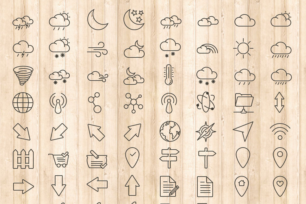 Outline (500 icons), an Icon by SmartIcons (Photo 4 of 4)