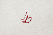 Minimalist Abstract Bird Logo, a Branding & Logo Template by Luxury Logos (Thumbnail 4 of 4)
