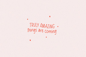 Lucky Star Handwritten Quote Font