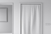 Japanese Style Door Curtain, an Object 3D Model by maxtracing2 (Thumbnail 3 of 7)