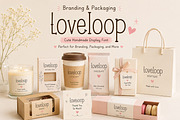 Loveloop – Handmade Font, a Handwritten Font by Wow Magic (Thumbnail 2 of 2)