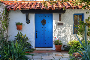 Charming front entrance of a home, a Photo by Pavel_design