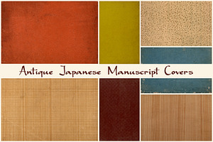 Antique Japanese Manuscript Covers