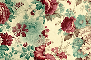Vintage Flower Pattern PNG-JPG, a Pattern Graphic by Milano Creative (Thumbnail 3 of 3)