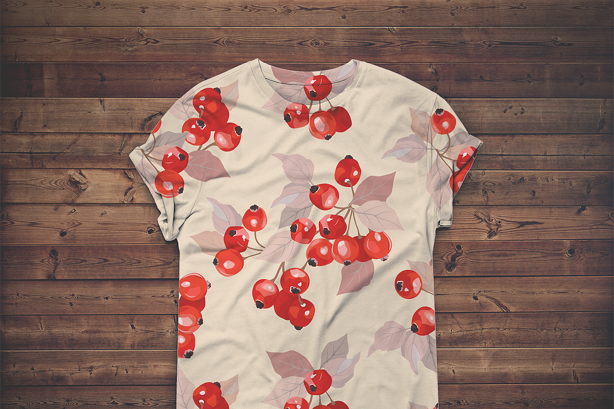 Pattern of Fruits and Berries, a Pattern Graphic by artdemidova (Photo 7 of 9)