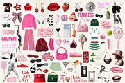 GIRLS CLUB: collage pack 150+, an Object Graphic by lerinartstudio (Thumbnail 5 of 9)