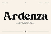 Ardenza — Display Serif Font, a Serif Font by Wow Magic (Thumbnail 1 of 5)