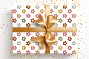 Smiley Autumn Blossoms Pattern, a Pattern Graphic by OwlAndFern (Thumbnail 14 of 14)