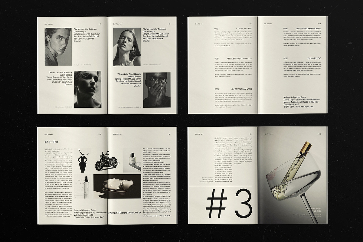 Editorial Magazine & Book Layout, a Magazine Template by Studio Monova (Photo 9 of 17)