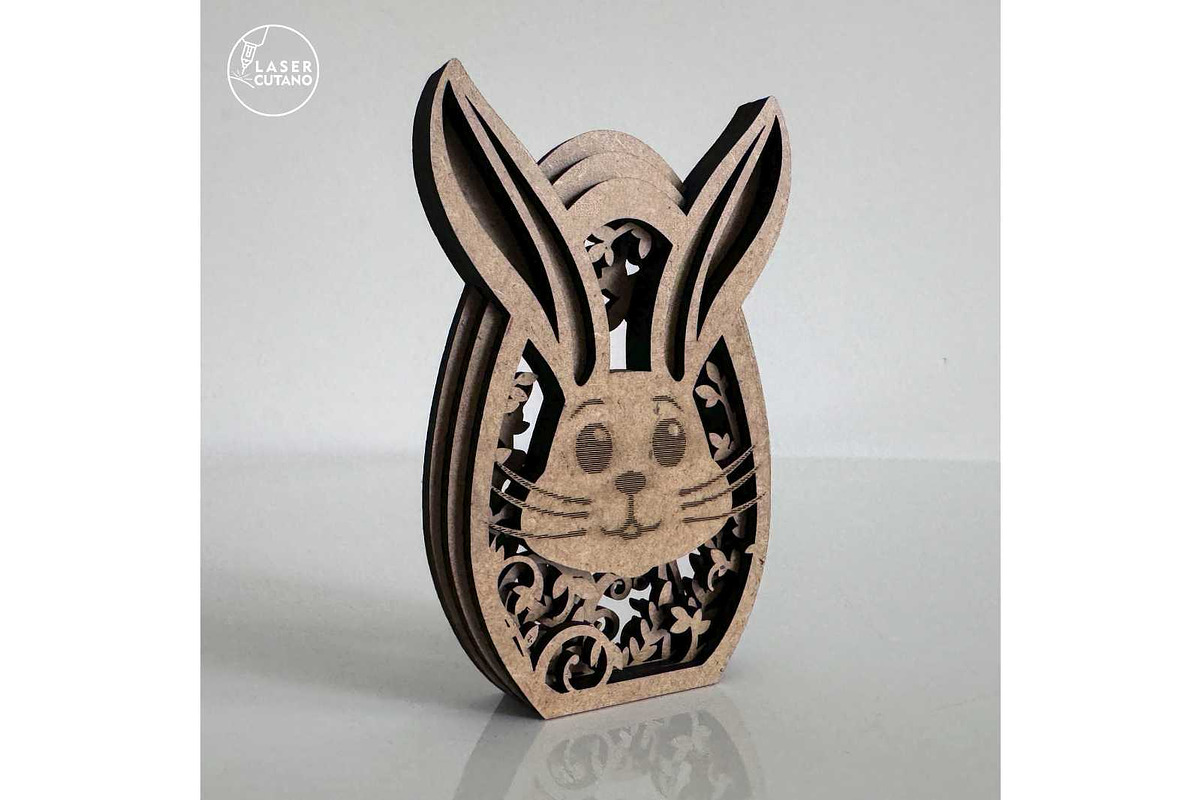 Easter Eggs Bundle Layered Templates, a Templates & Theme by LaserCutano (Photo 3 of 7)