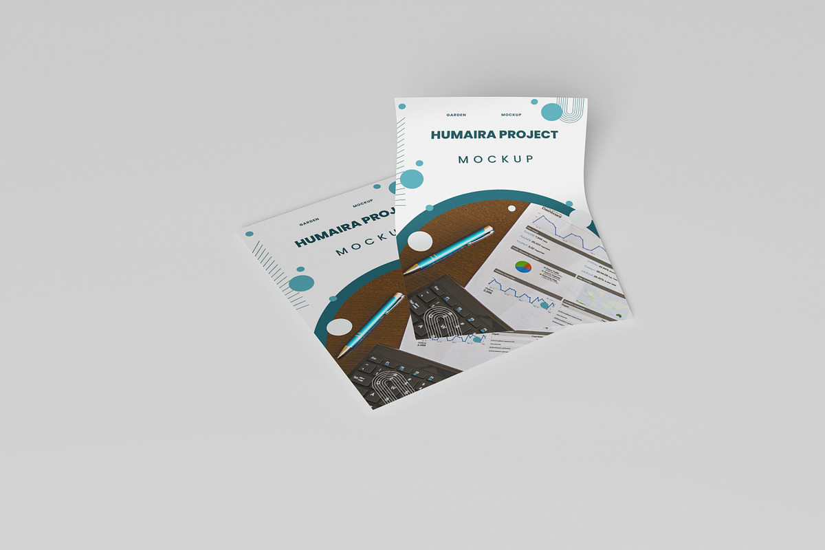 A4 Paper Mockup, a Print Template by kebunmockup (Photo 3 of 6)