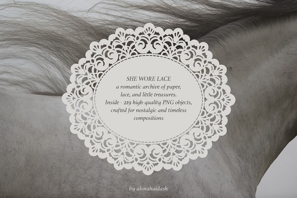 Romantic Archive of Paper & Lace, an Object Graphic by alonahaidash (Photo 4 of 17)