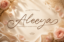 Aleeya | Elegant Handwritten Font