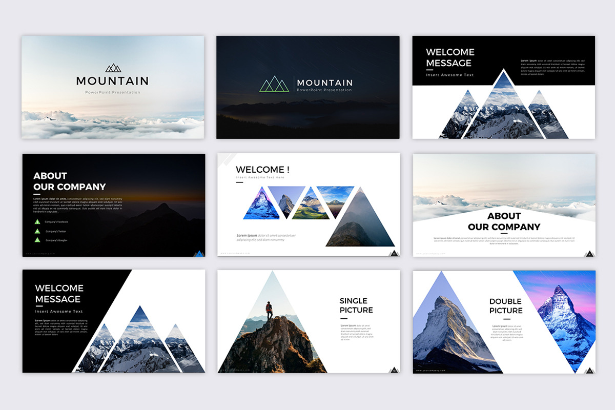 Mountain Presentation Template