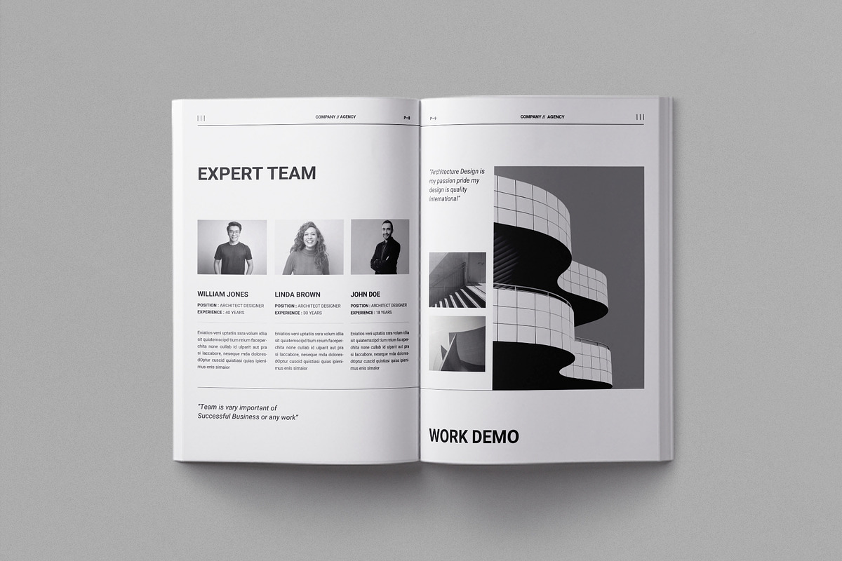 Architecture Portfolio - Canva, INDD, a Brochure Template by Work-Envance (Photo 5 of 15)