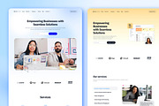 IsoCloud - SaaS Startup Template, an UI Kit Template by EGO Creative Innovations (Thumbnail 2 of 6)
