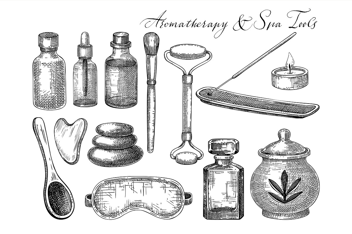 Botanical Beauty & Spa Branding Kit, a Healthcare Illustration by Yevheniia (Photo 6 of 12)