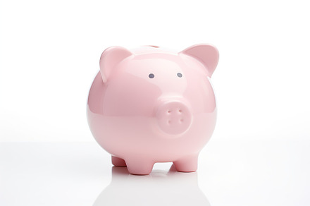 Piggybank isolated on white background, a Business Photo by AlyaAnd