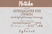 Mettika - Handbrush Font, a Script Font by Weape Studio (Thumbnail 8 of 8)