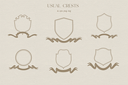Wedding Monogram Creator. Crests., a Decorative Illustration by Designwork (Thumbnail 15 of 21)