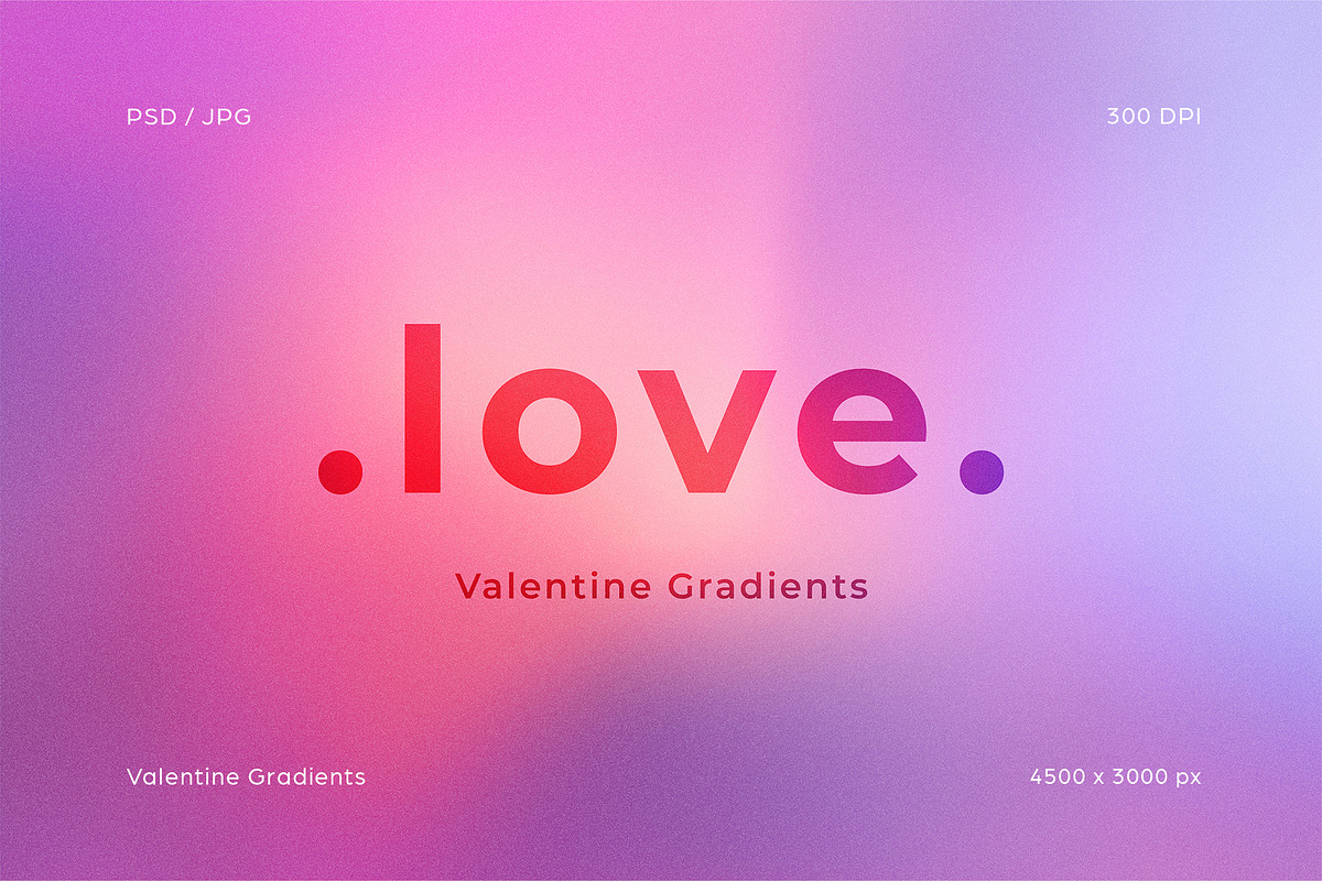 Romantic Vibe - Vivid Gradient Set, a Texture Graphic by Filip Studio (Photo 3 of 9)