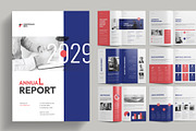 Annual Report, a Brochure Template by Pixelpick (Thumbnail 1 of 9)