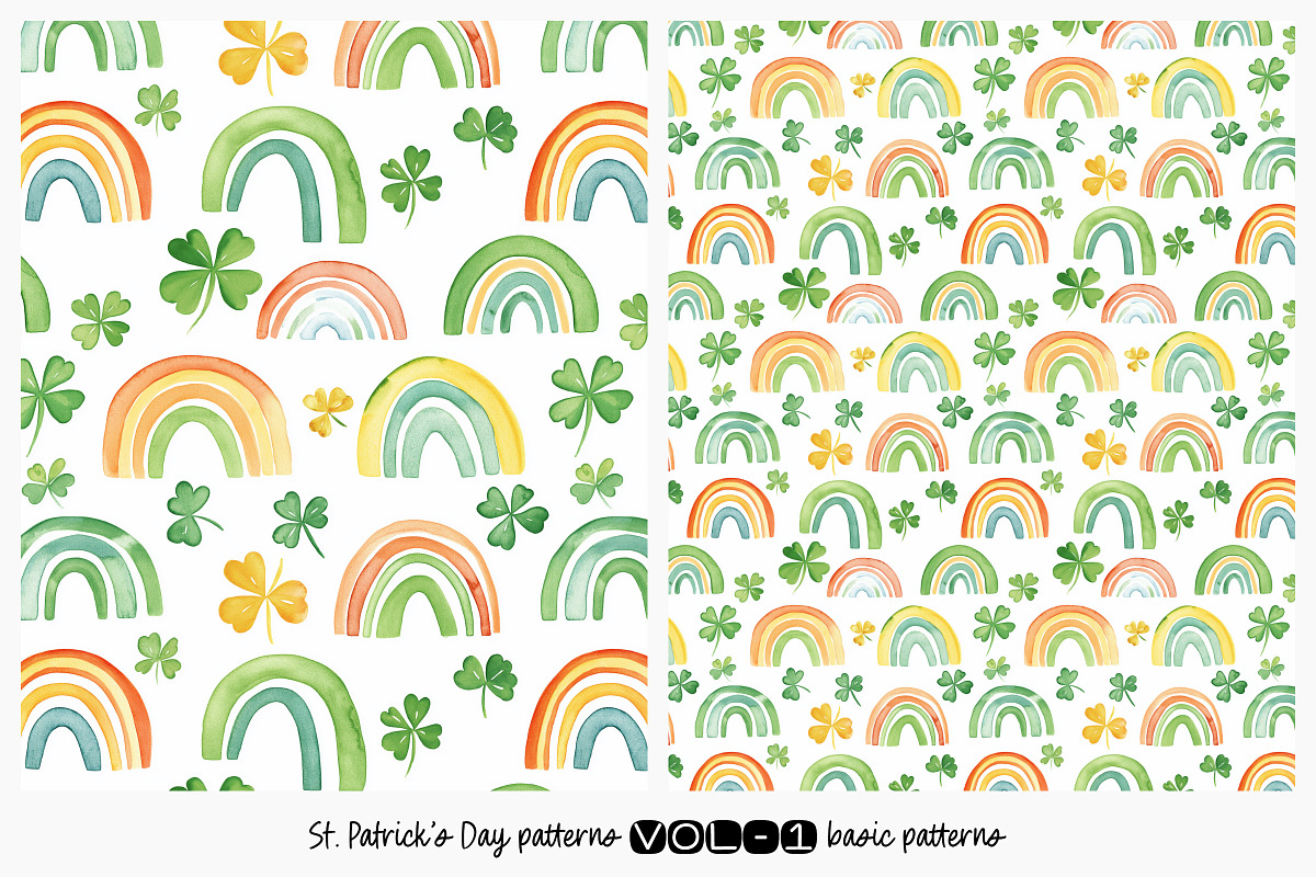 St. Patrick’s Day Seamless Patterns, a Pattern Graphic by DesignRocket (Photo 10 of 13)