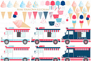 Ice Cream Party, Ice Cream Truck, an Illustration by Mia's Graphic Design (Thumbnail 4 of 9)