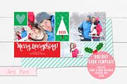 Holiday Photo Card Template, a Card Template by Sweet Papers (Thumbnail 2 of 2)