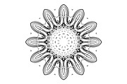Elegant Mandala Line Art Collection, a Decorative Illustration by NJ Himel (Thumbnail 9 of 101)