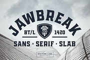 Jawbreak - Display Font, a Sans Serif Font by BoxTube Labs (Thumbnail 1 of 6)