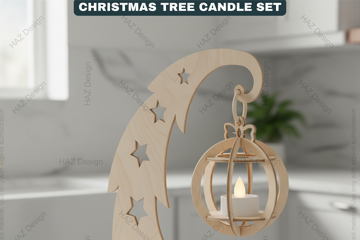 Christmas Tree Candle Holder Ornamen, a Templates & Theme by AtacanDigital (Photo 15 of 26)
