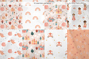 Princess & Fairy Tale Vector Clipart, a Decorative Illustration by Jenny Quince (Thumbnail 3 of 15)
