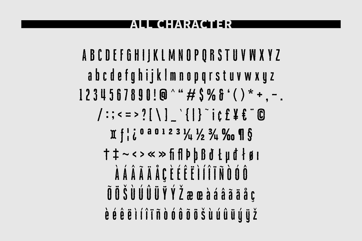 Blonden Rough, a Sans Serif Font by Craft Supply Co. (Photo 3 of 8)