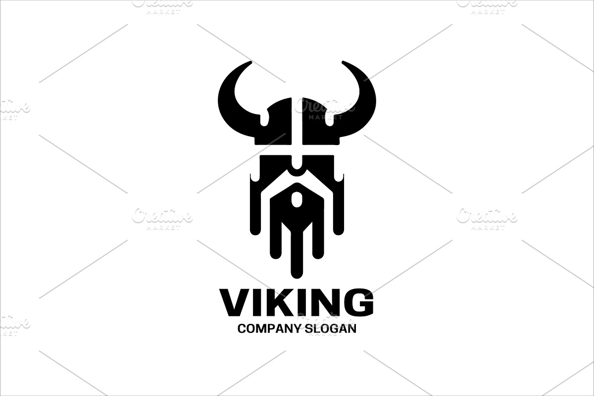 Viking Logo, a Branding & Logo Template by Vectorium Studio