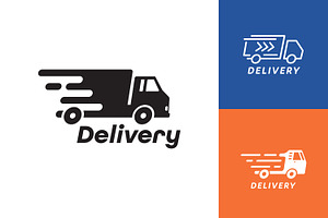 Fast delivery logo, a Branding & Logo Template by Saba Vector