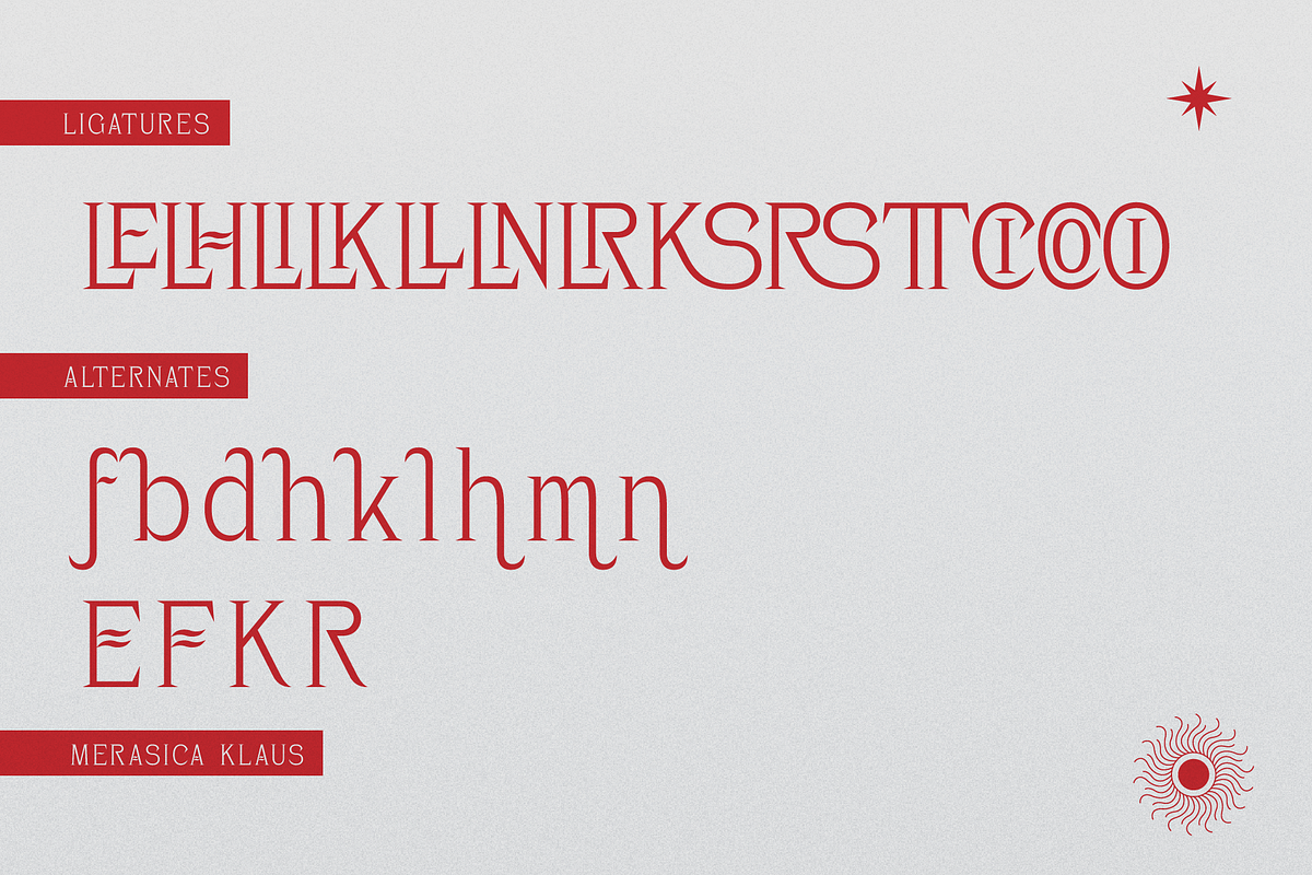 Merasica Klaus | Display Serif, a Serif Font by gracetype_studio (Photo 12 of 12)