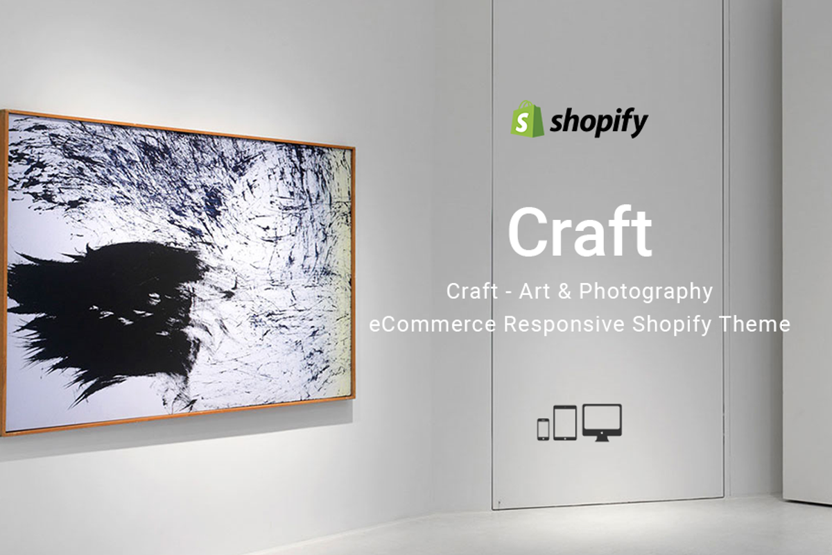 Craft Art Sections Shopify Theme, a Shopify Template by ThemeTidy Shopify Agency (Photo 1 of 2)