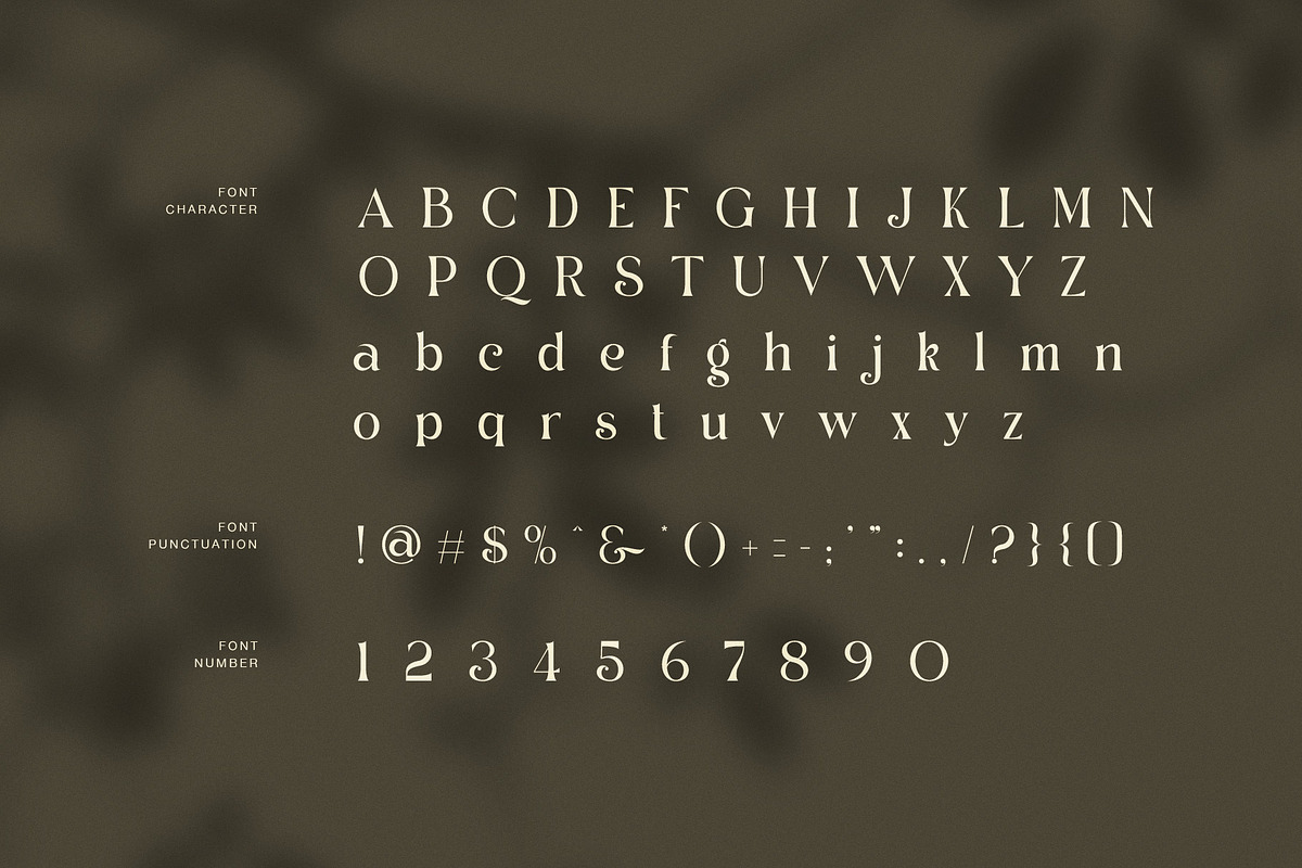 Bimbe Elegant Serif Font, a Serif Font by Graphicxell (Photo 7 of 8)