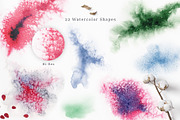 100 Hand Drawn Elements -Floral-, a Decorative Illustration by Michael Rayback Design (Thumbnail 9 of 18)