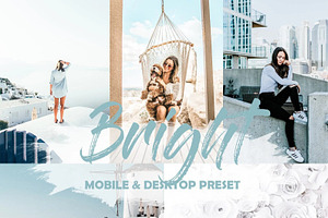 10 Bright Mobile Lightroom Presets