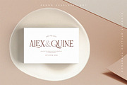 Brown Casalova | Stylish Typeface, a Serif Font by Pentagonistudio (Thumbnail 5 of 10)