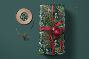 Green Christmas Pattern, a Pattern Graphic by Webvilla Studio (Thumbnail 4 of 4)