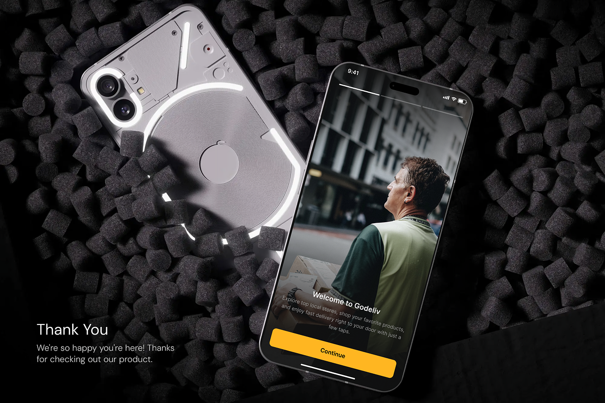 Godeliv - Delivery App UI Kit, an UI Kit Template by restiyathena (Photo 6 of 6)