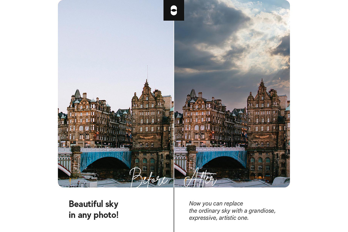 Dramatic Sky Replacement Pack, a Preset Add-On by Pix Cafe (Photo 2 of 7)