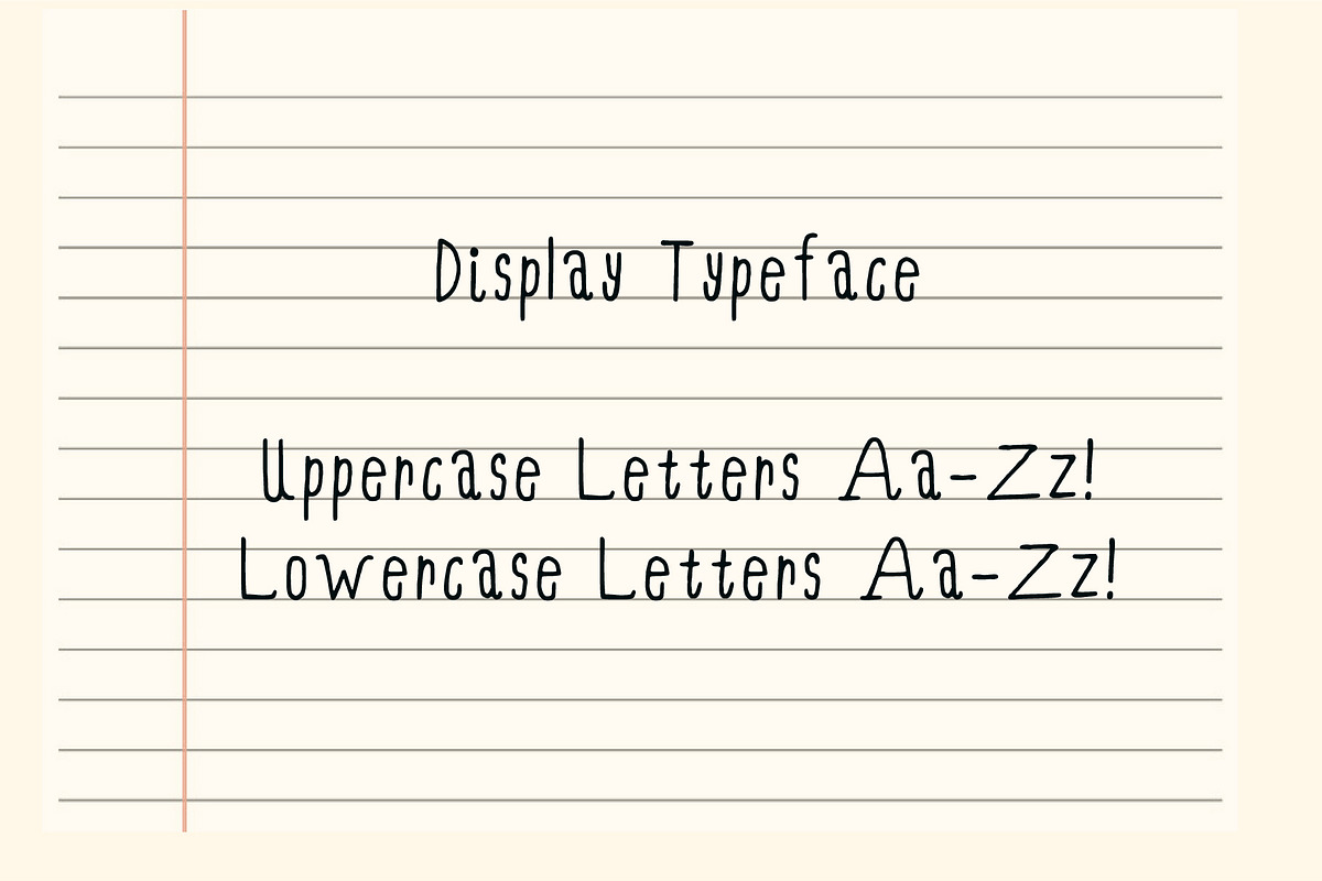 Yearbook - A Handmade Typeface, a Handwritten Font by PlayFont Studio (Photo 4 of 5)
