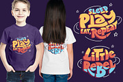 Set of phrases for kids zone, a Decorative Illustration by Lettering_Logo (Thumbnail 4 of 5)