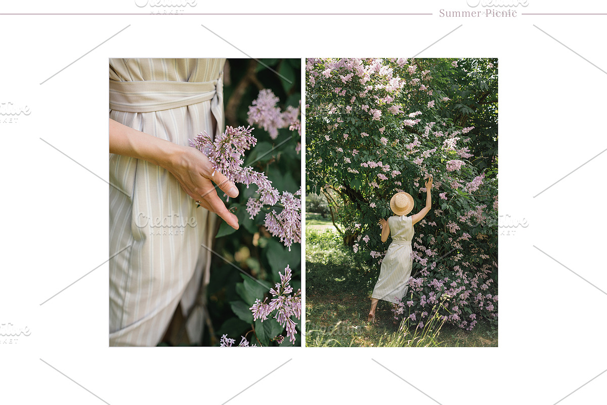 Summer Picnic | 24 Styled Photos, a Person Photo by Nina Stock Photos (Photo 3 of 12)