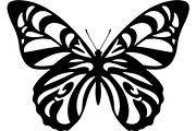 Elegant Butterfly Silhouette, an Object Graphic by Creativeshirt (Thumbnail 8 of 17)