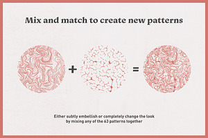 Organic Patterns - For Illustrator